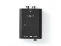 Nedis ACON2508BK, USB Type-A, 5 V, 57 mm, 50,5 mm, 23 mm, 44 g PC tilbehør - Programvare - Multimedia
