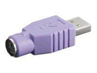 MicroConnect - Tangentbord/mus/USB-adapter - PS/2 (hona) till USB (hane)