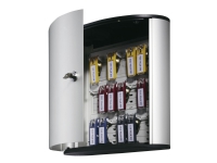 DURABLE KEY BOX - Nøkkelskap - 18 kroker - aluminium - sølv interiørdesign - Tilbehør - Nøkkelskap & tilbehør