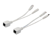 DIGITUS Passive PoE cable kit DN-95001 - Strøm via Ethernet (PoE) kabelsett - DC-jakk 5,5 mm - CAT 5e PC tilbehør - Nettverk - Diverse tilbehør