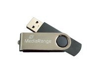 MediaRange USB Flexi-Drive - USB flash-stasjon - 4 GB - USB 2.0 PC-Komponenter - Harddisk og lagring - USB-lagring