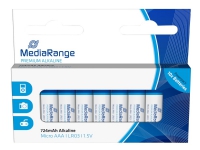 MediaRange Premium - Batteri 10 x AAA - Alkalisk - 724 mAh