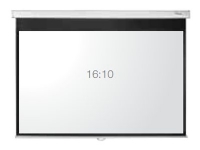 Optoma DE-1109EGA - Projeksjonsskjerm - takmonterbar, veggmonterbar - motorisert - 109 (277 cm) - 16:10 - Glass-fibre Matte White TV, Lyd & Bilde - Prosjektor & lærret - Lærret