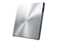 ASUS SDRW-08U5S-U - Platestasjon - DVD±RW (±R DL) / DVD-RAM - 8x/8x/5x - USB 2.0 - ekstern - sølv PC-Komponenter - Harddisk og lagring - Optisk driver