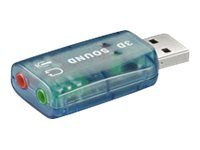 MicroConnect - Lydkort - USB 2.0 PC-Komponenter - Lydkort
