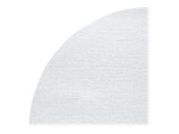 Duni Evolin - Bordduk - Størrelse 180 cm - rund - avhendbar - hvit (en pakke 15) Catering - Duker & servietter - Bordduker