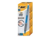 BIC Matic Grip - Mekanisk blyant - HB - 0.5 mm - med viskelær (en pakke 12)