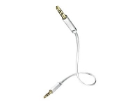 in-akustik Star Audio - Lydkabel - stereo mini-jack hann til stereo mini-jack hann - 1,5 m - skjermet - hvit