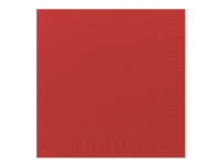 Bilde av Duni - Serviett - Størrelse 33 X 33 Cm - Avhendbar - Rød (en Pakke 125)
