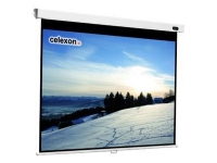 Celexon Professional manual - Projeksjonsskjerm - takmonterbar, veggmonterbar - 67 (169 cm) - 16:9 - hvit TV, Lyd & Bilde - Prosjektor & lærret - Lærret