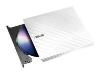 ASUS SDRW-08D2S-U LITE - Platestasjon - DVD±RW (±R DL) / DVD-RAM - 8x/8x/5x - USB 2.0 - ekstern - hvit PC-Komponenter - Harddisk og lagring - Optisk driver