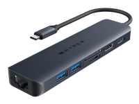 HyperDrive Next - Dokkingstasjon - USB-C 3.2 Gen 2 / Thunderbolt 3 / Thunderbolt 4 - HDMI PC & Nettbrett - Bærbar tilbehør - Portreplikator og dokking