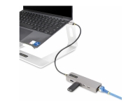 Bilde av Startech.com 3-port Usb-c Hub With 2.5 Gigabit Ethernet And 100w Power Delivery Passthrough Laptop Charging, Usb-c To 2x Usb-a/1x Usb-c, Usb 3.2 10gbps Type-c Adapter Hub - Windows/macos/linux/chromebook (10g2a1c25epd-usb-hub) - Hub - Kompakt - 1 X Usb-c 