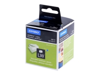 DYMO LabelWriter Address - Permanet adhesiv - hvit - Rull (8,9 cm x 2,8 m) 260 etikett(er) (2 rull(er) x 130) adresselapper - for DYMO LabelWriter 310, 315, 320, 330, 400, 450, 4XL, SE450, Wireless Papir & Emballasje - Emballasje - Etiketter og etiketter