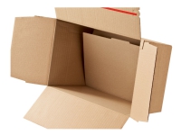 ColomPac CP 141 - Forsendelsesboks - størrelse A5 - 23.8 cm x 17 cm x 13 cm - selvklebende - brun - pakke av 10 Papir & Emballasje - Emballasje - Post- og Plakattesker