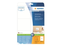 HERMA Premium - Selv-klæbende - hvidmatteret - 99.1 x 93.1 mm 150 etikette(r) (25 ark x 6) adresseetiketter
