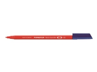 STAEDTLER Noris Club 326 - Fibertuppenn - assorterte farger - vannbasert matfargeblekk - 1 mm (en pakke 10) Skriveredskaper - Fiberpenner & Finelinere - Fiberpenner