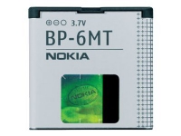 Nokia BP-6MT - Mobiltelefonbatteri - Li-Ion - 1050 mAh - for Nokia 6350, 6720 classic, E51, E51-2, Mural, N81, N82 Tele & GPS - Batteri & Ladere - Batterier