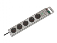 brennenstuhl Super-Solid Line - Overspenningsavleder - utgangskontakter: 5 - sølv PC & Nettbrett - UPS - Overspennignsbeskyttelse
