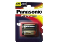 Panasonic 2CR-5L/1BP - Batteri 2CR5 - Li - 1400 mAh Foto og video - Foto- og videotilbehør - Batteri og ladere
