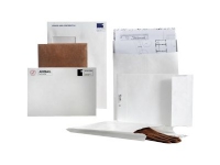 BONG Tyvek - Postpose - utbyggbar - International B4 (250 x 353 mm) - firkantet - åpen ende - selvklebende (Peel & Seal) - hvit - pakke av 100 Papir & Emballasje - Konvolutter og poser - Fraktposer