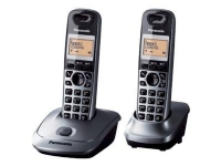 Panasonic KX-TG2512PDM - Trådløs telefon med opkalds-ID - DECT\GAP + ekstra telefonrør - (Engelsk brugervejledning-/ Sprog) Tele & GPS - Fastnett & IP telefoner - Trådløse telefoner