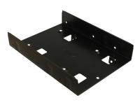 Inter-Tech Mounting frame - Uttagbar harddiskramme - 2.5 - 3.5 to 2 x 2.5 - svart PC-Komponenter - Harddisk og lagring - Harddisk tilbehør