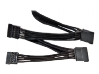 be quiet! S-ATA POWER CABLE CS-6940 - Strømkabel - SATA-strøm til strøm - 90 cm - svart PC tilbehør - Kabler og adaptere - Strømkabler