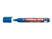 Bilde av Edding 363 Board - Markør - For Brett - Blå - Fargeblekk - 1-5 Mm