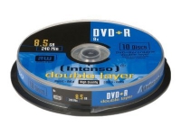 Intenso - 10 x DVD+R DL - 8.5 GB 8x - spindel PC-Komponenter - Harddisk og lagring - Lagringsmedium