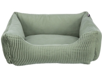 Trixie Marley bed, square, 80 × 60 cm, sage