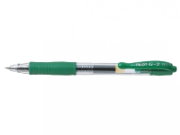 Gelpen Pilot G-2, fine, grøn Skriveredskaper - Kulepenner & Fyllepenner - Kulepenner med trykk-knapp