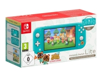 Nintendo Switch Lite - Nepp & Schlepp Edition - håndholdt spillkonsoll - turkis - Animal Crossing: New Horizons Gaming - Spillkonsoller - Playstation 4