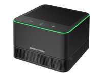 Crestron Flex UC-AUDIO-POD-B - Høyttalende håndfri telefon - DECT - trådløs - svart