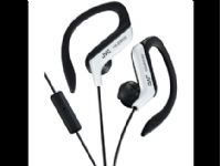 JVC in-ear sports headphones with remote control and microphone