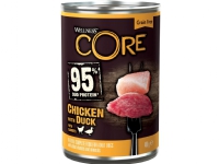 CORE 95 Chicken/Duck 400g - (6 pk/ps) Kjæledyr - Hund - - Våt hundemat