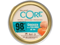 CORE Cat 98 Chicken/Salmon Recipe 85 g - (12 pk/ps) Kjæledyr - Katt - Kattefôr