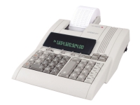 Olympia CPD 3212 S - Utskriftskalkulator - VFD - 12 sifre - AC-adapter Kontormaskiner - Kalkulatorer - Utskriftregner