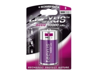 tecxus Mono - Batteri D - NiMH - (ladbare) - 10000 mAh