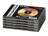 Hama - CD-cover - gjennomsiktig (en pakke 5) PC-Komponenter - Harddisk og lagring - Medie oppbevaring