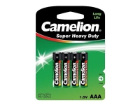 Bilde av Camelion Super Heavy Duty R03p-bp4g - Batteri 4 X Aaa - Karbonsink