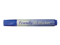Ballograf Friendly - Markør - permanent - for flippover - blå - vannbasert blekk - 2-5 mm - medium Skriveredskaper - Markør - Permanenttusj