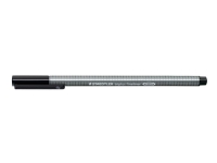 STAEDTLER triplus 334 - Fineliner - svart - vannbasert blekk - 0.3 mm - superfin Skriveredskaper - Fiberpenner & Finelinere - Fine linjer