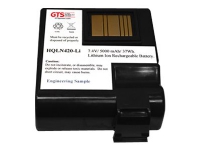 GTS HQLN420-LI - Batteri för skrivare - litiumjon - 5000 mAh - för Zebra QLn 420