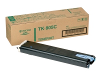 Kyocera TK 805C - Cyan - original - tonersett - for KM C850, C850D, C850DPN, C850FDSPN, C850PD, C850PF, C850PN Skrivere & Scannere - Blekk, tonere og forbruksvarer - Tonere