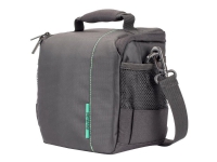 Riva Case 7420 (PS) - Skuldertaske til digitalkamera med objektiver - polyester - sort