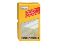Avery Franking Labels - Permanet adhesiv - hvit - 138 x 48 mm 500 etikett(er) (250 ark x 2) permanente frankeringsetiketter Papir & Emballasje - Emballasje - Etiketter og etiketter