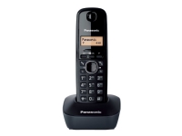 Panasonic KX-TG1611 - Trådløs telefon med anrops-ID - DECT - svart Tele & GPS - Fastnett & IP telefoner - Alle fastnett telefoner