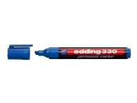 edding 330 - Markør - permanent - blå - 1-5 mm