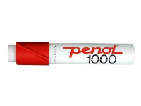 Penol 1000 - Markør - permanent - for glass, metall, plast - rød - hydrokarbonbasert blekk - 3-16 mm - ekstra bred Skriveredskaper - Markør - Permanenttusj